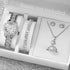 6PCS Fashion Full Diamond Women’s Watch Set featuring stylish watch and jewelry in elegant presentation.