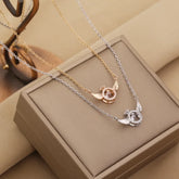 Angel Wings Clavicle Necklace lightweight design