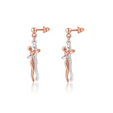 14K Gold Plated Embrace Jewelry Set elegant gold finish