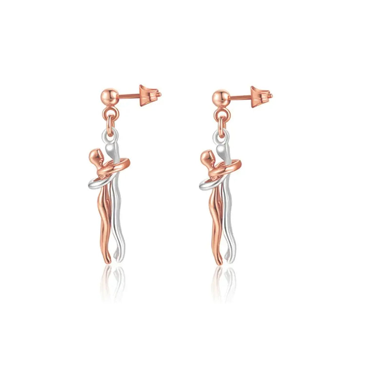 14K Gold Plated Embrace Jewelry Set elegant gold finish