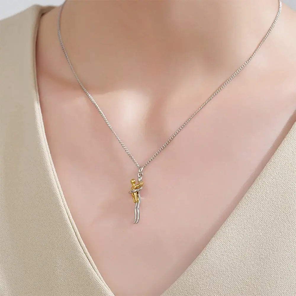 14K Gold Plated Embrace Jewelry Set gift display