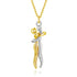 14K Gold Plated Embrace Jewelry Set luxury style necklace