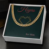 Cuban Chain Necklace minimalist classic look