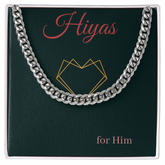 Cuban Chain Necklace Classic Stainless Steel for Men