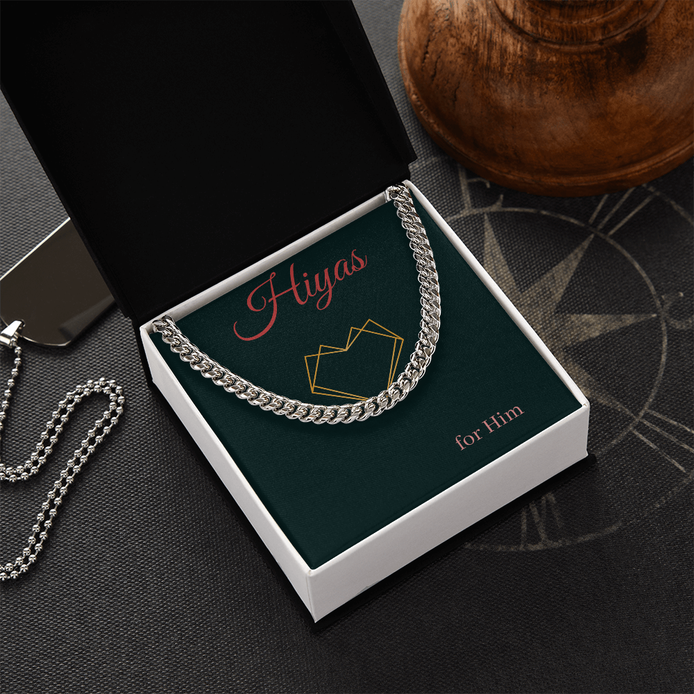Cuban Chain Necklace front view
