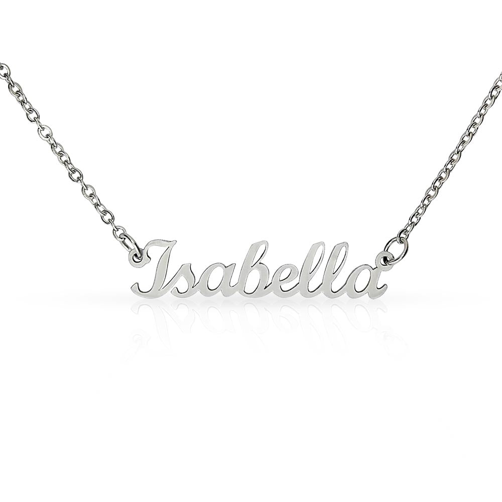 Custom Name Necklace for Women gold name pendant